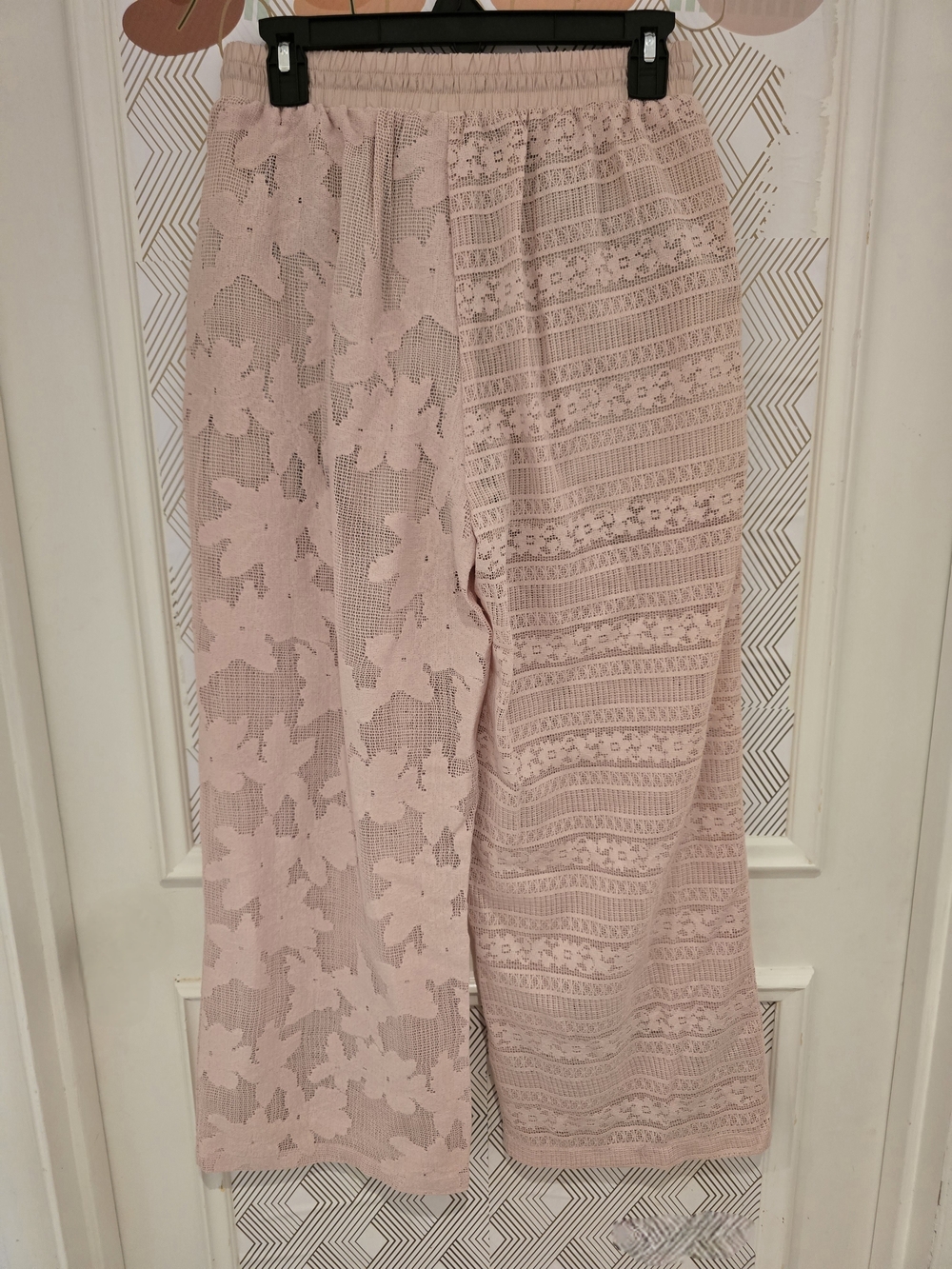 And Now This Lace Drawstring-Waist Wide-Leg Pants Macy's Exclusive - Picture 7 of 7
